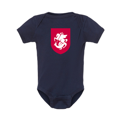 Georgia National Soccer Team Baby Romper Onesie