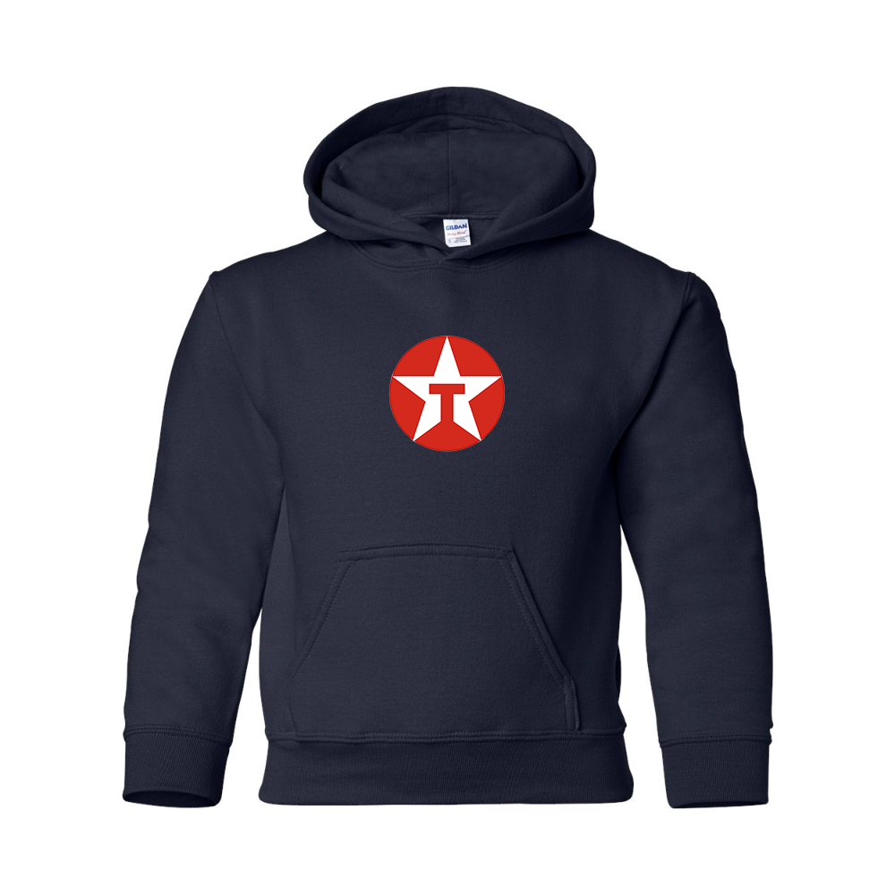 Youth Texaco Logo Gildan Heavy Blend  Hooded Sweatshirt