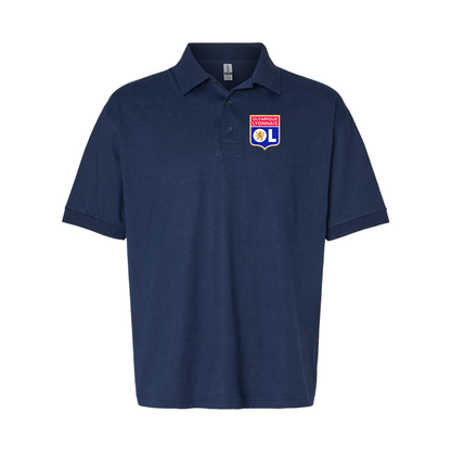 Men's Olympique Lyonnais FC Dry Blend Polo