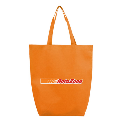 AutoZone Logo Q-Tees Non-Woven Gusset Bottom Tote