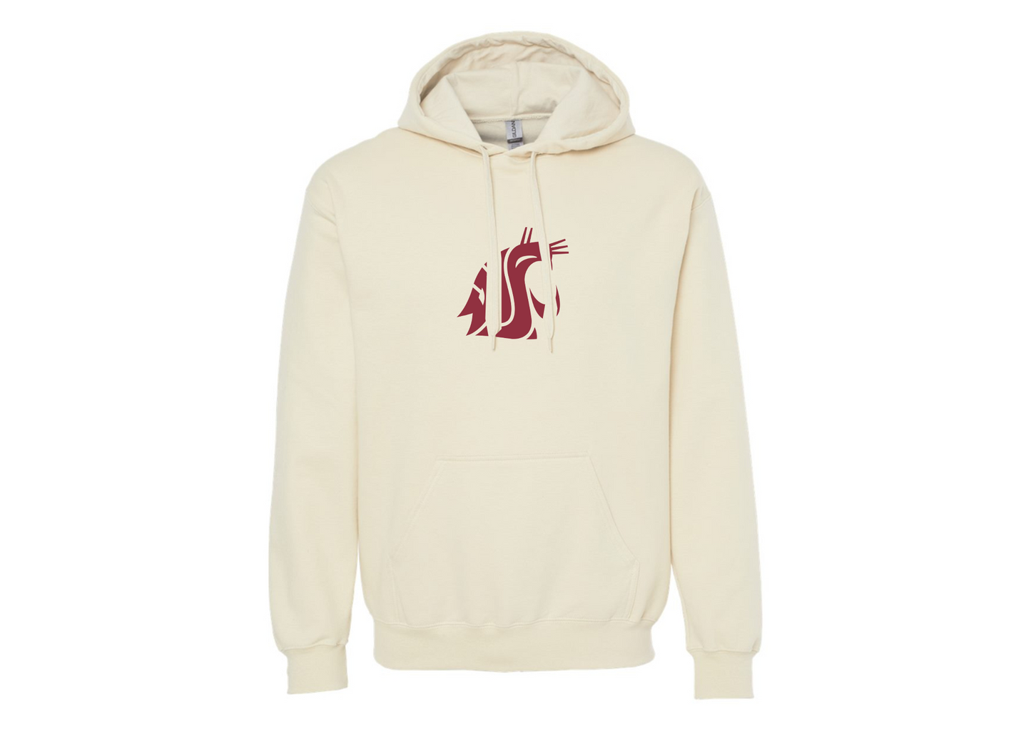 Men's Washington State Cougars Softstyle Midweight Hooded Sweatshirt