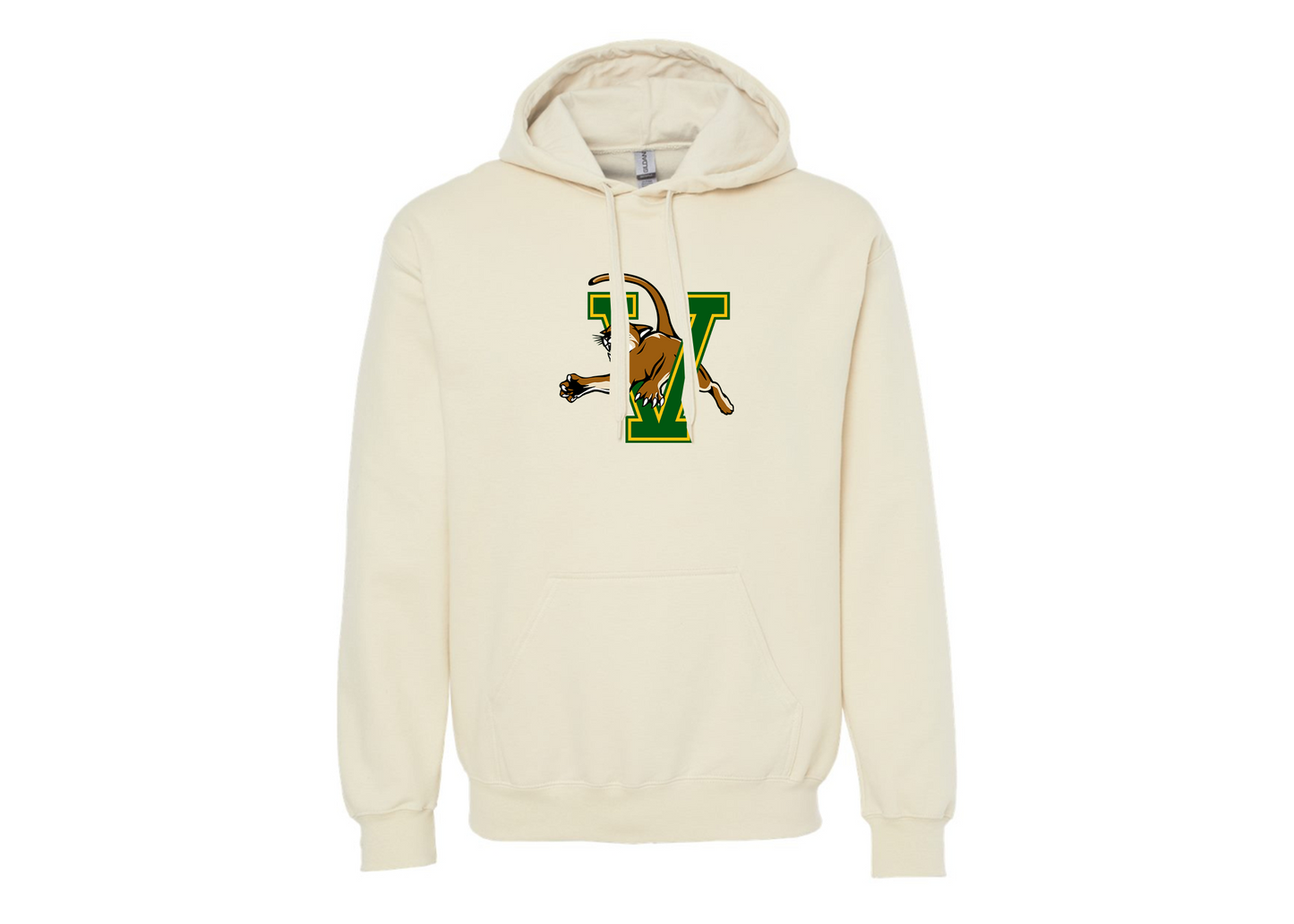 Men's Vermont Catamounts Softstyle Midweight Hooded Sweatshirt