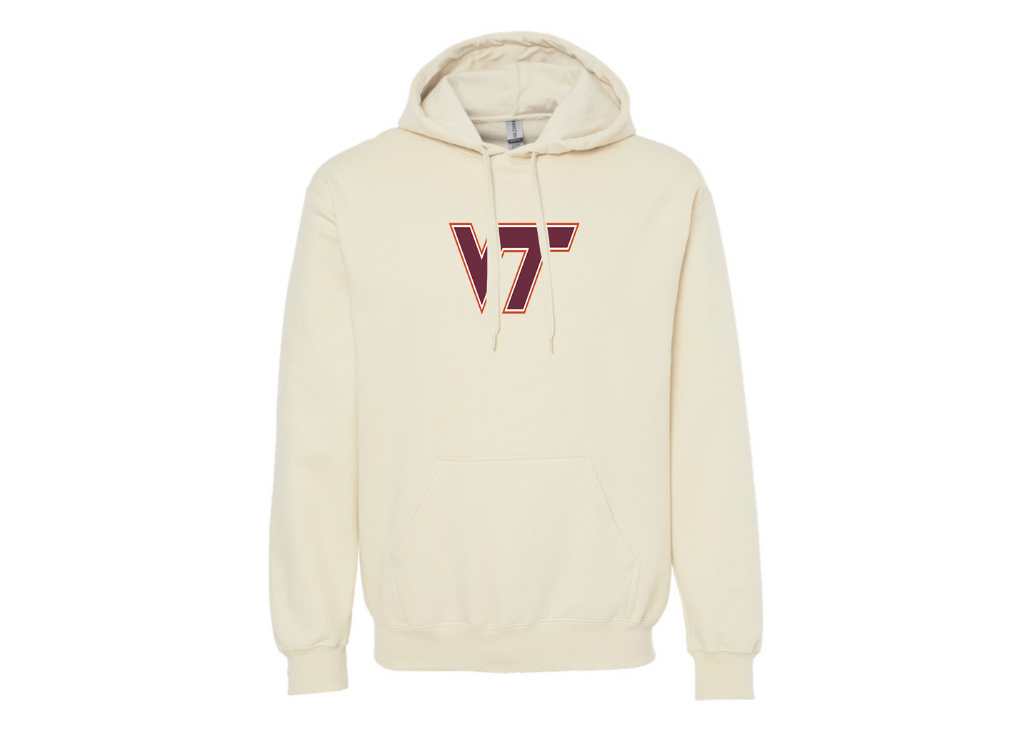 Men's Virginia Tech Hokies Softstyle Midweight Hooded Sweatshirt