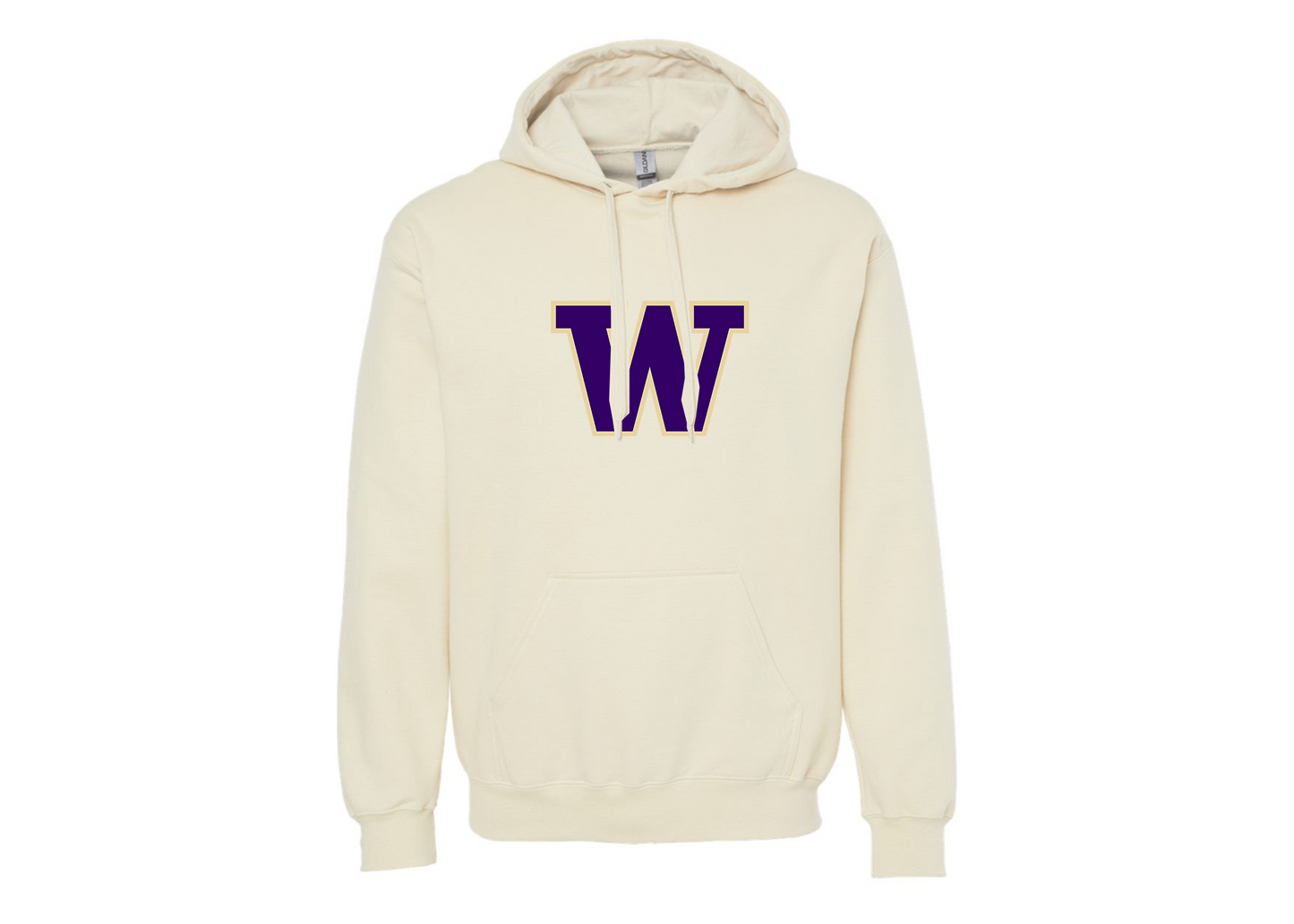 Men's Washington Huskies Softstyle Midweight Hooded Sweatshirt