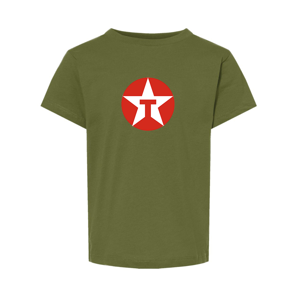 Texaco Logo BELLA  CANVAS Toddler Jersey Tee