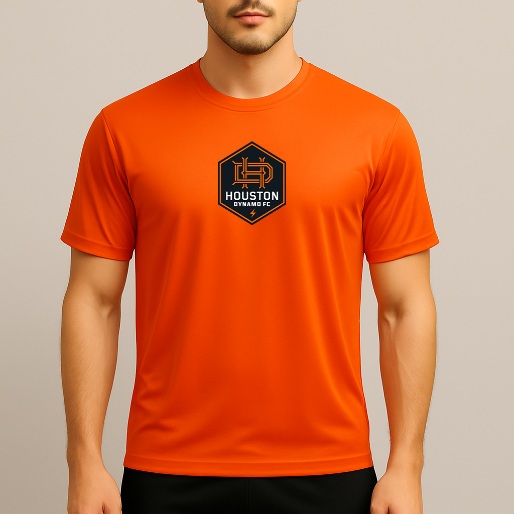 Men's Houston Dynamo FC Soccer Polyester T-Shirt