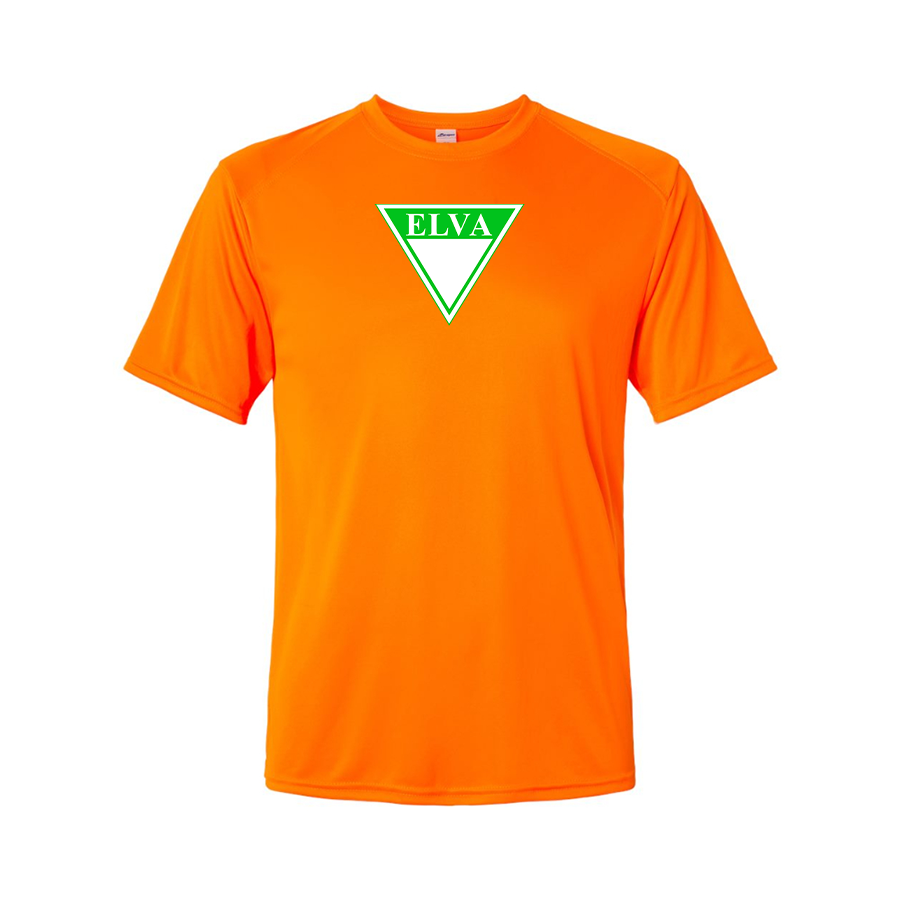 Men's Elva Logo Polyester T-Shirt