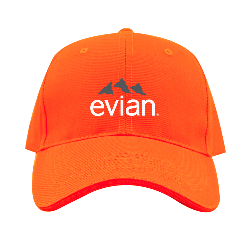 Evian Logo Dad Baseball Cap Hat