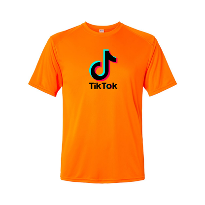 Men's TikTok Social Polyester T-Shirt