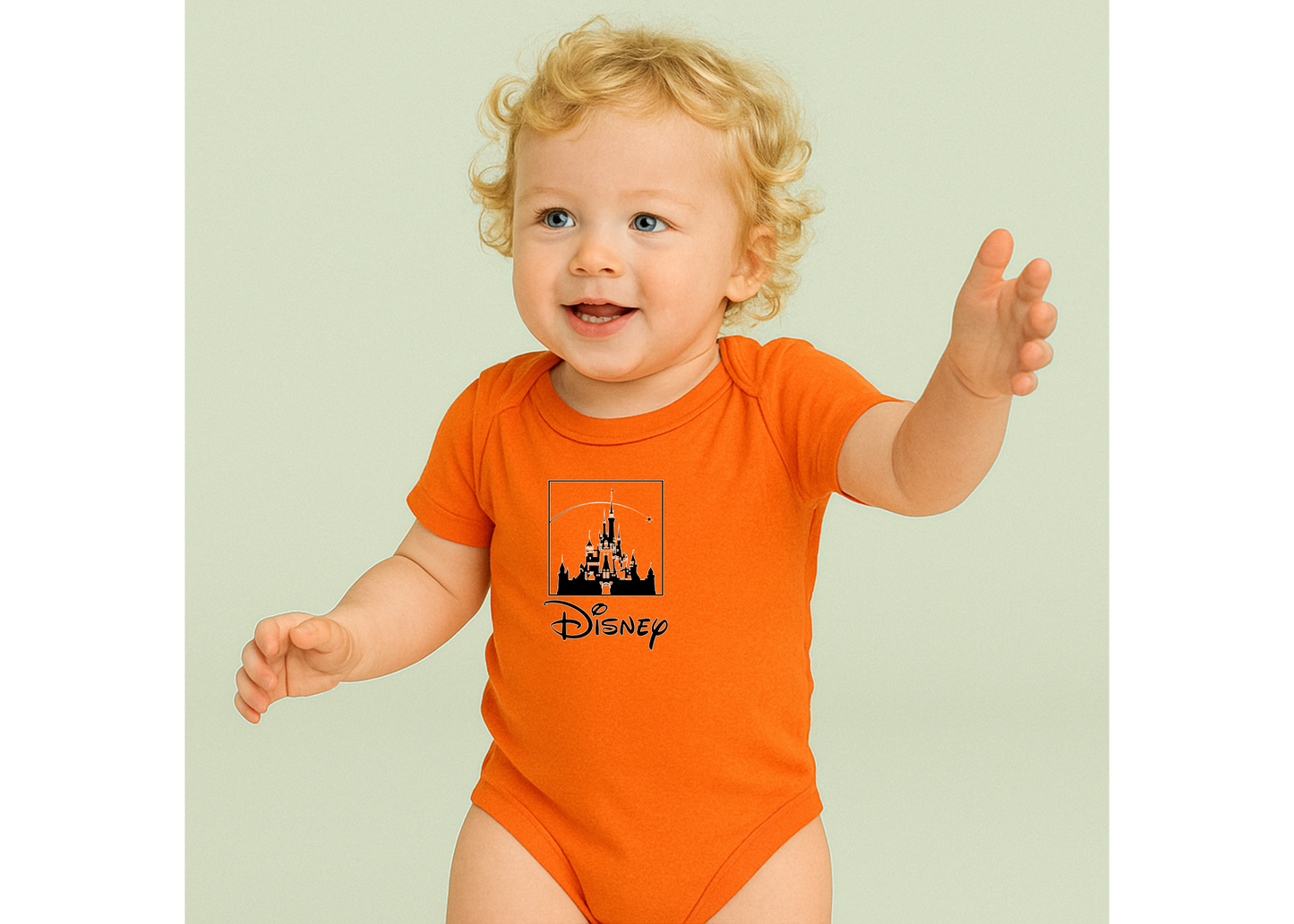 Walt Disney Cartoon Baby Romper Onesie