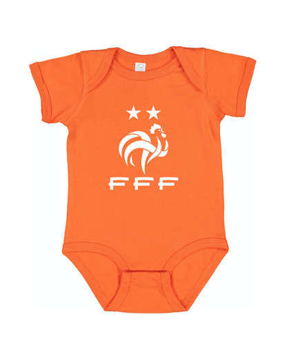 Baby France Soccer Romper Onesie
