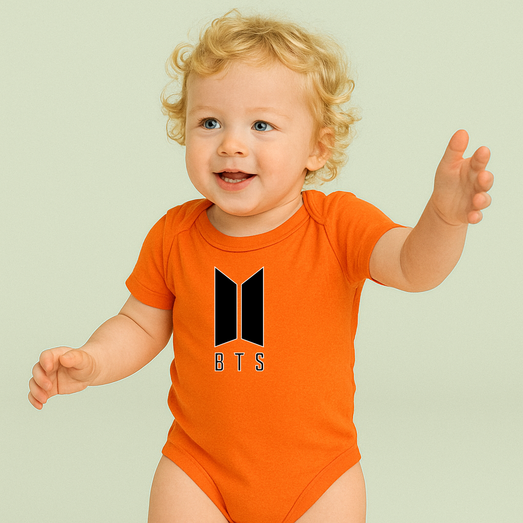 BTS Music Baby Romper Onesie