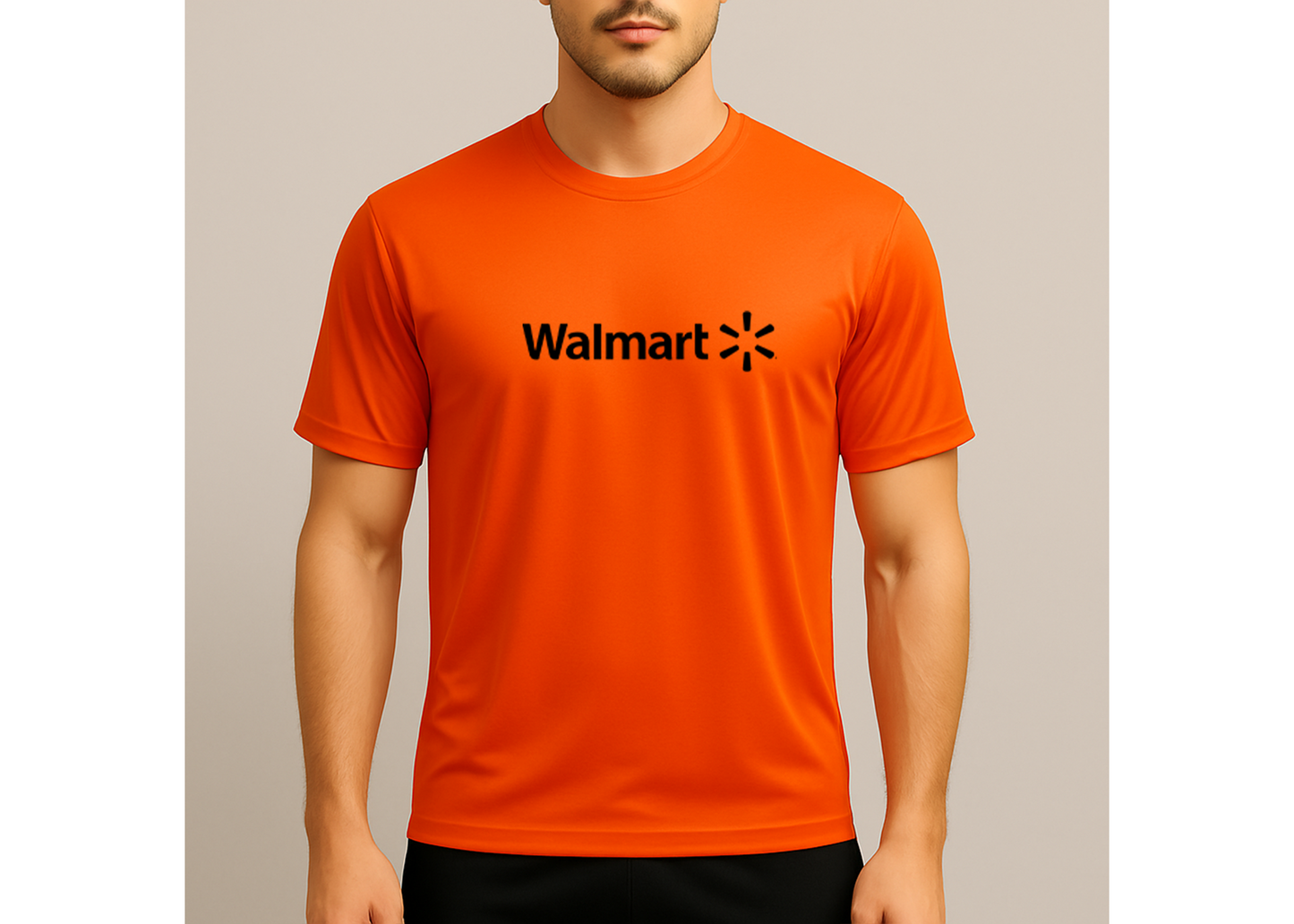 Men's Walmart Logo Polyester T-Shirt