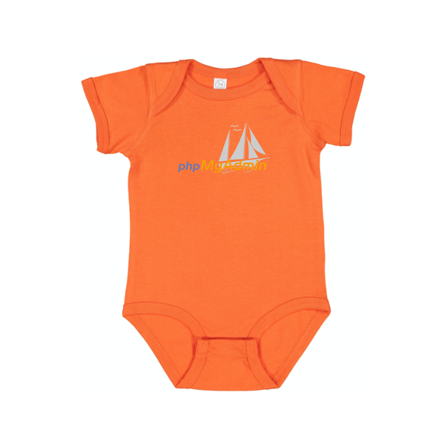 phpMyAdmin Logo Baby Romper Onesie