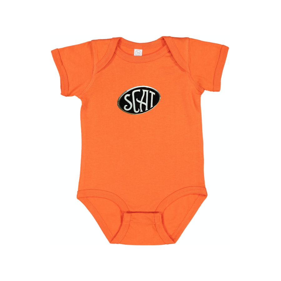 SCAT Logo Baby Romper Onesie