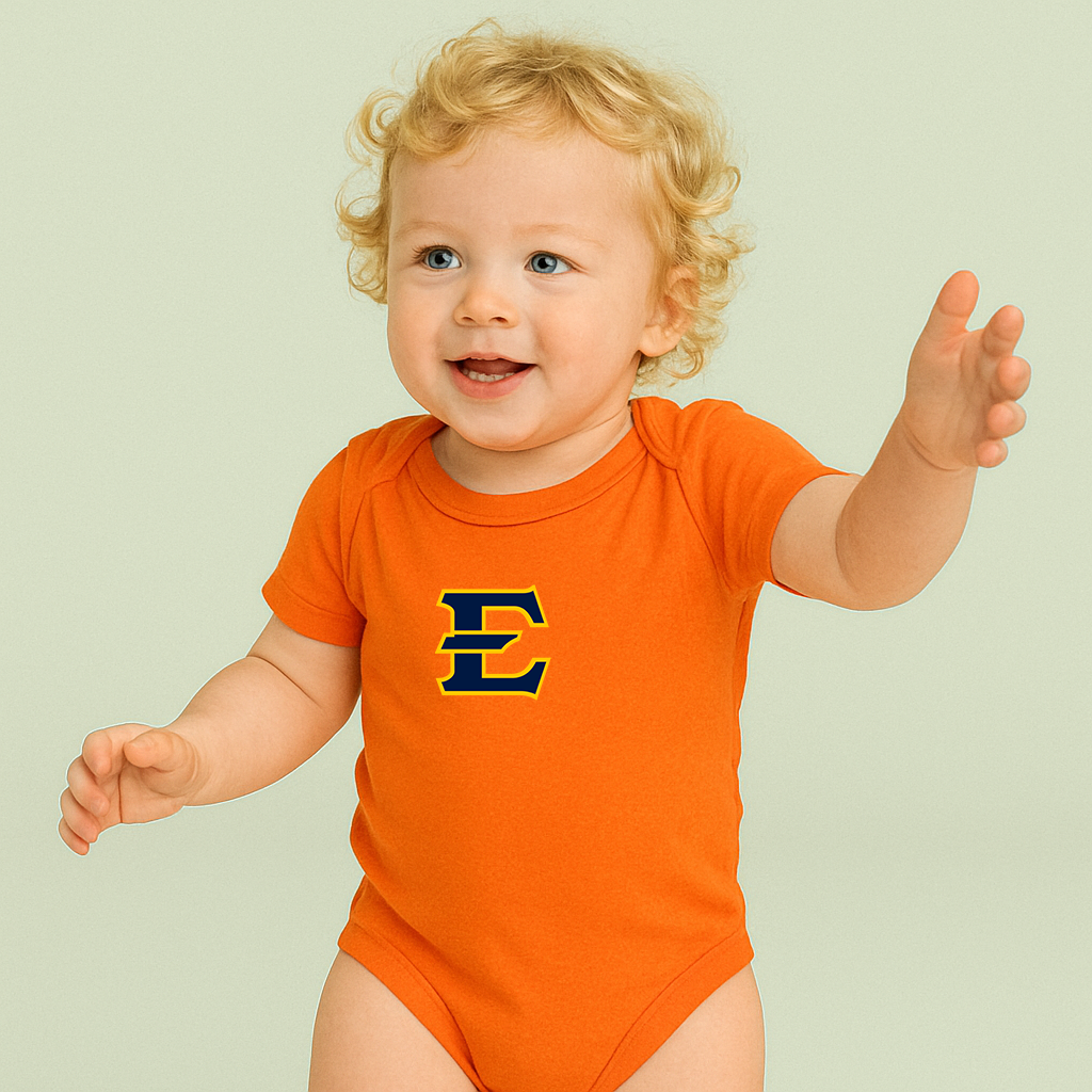 ETSU Buccaneers Logo Baby Romper Onesie