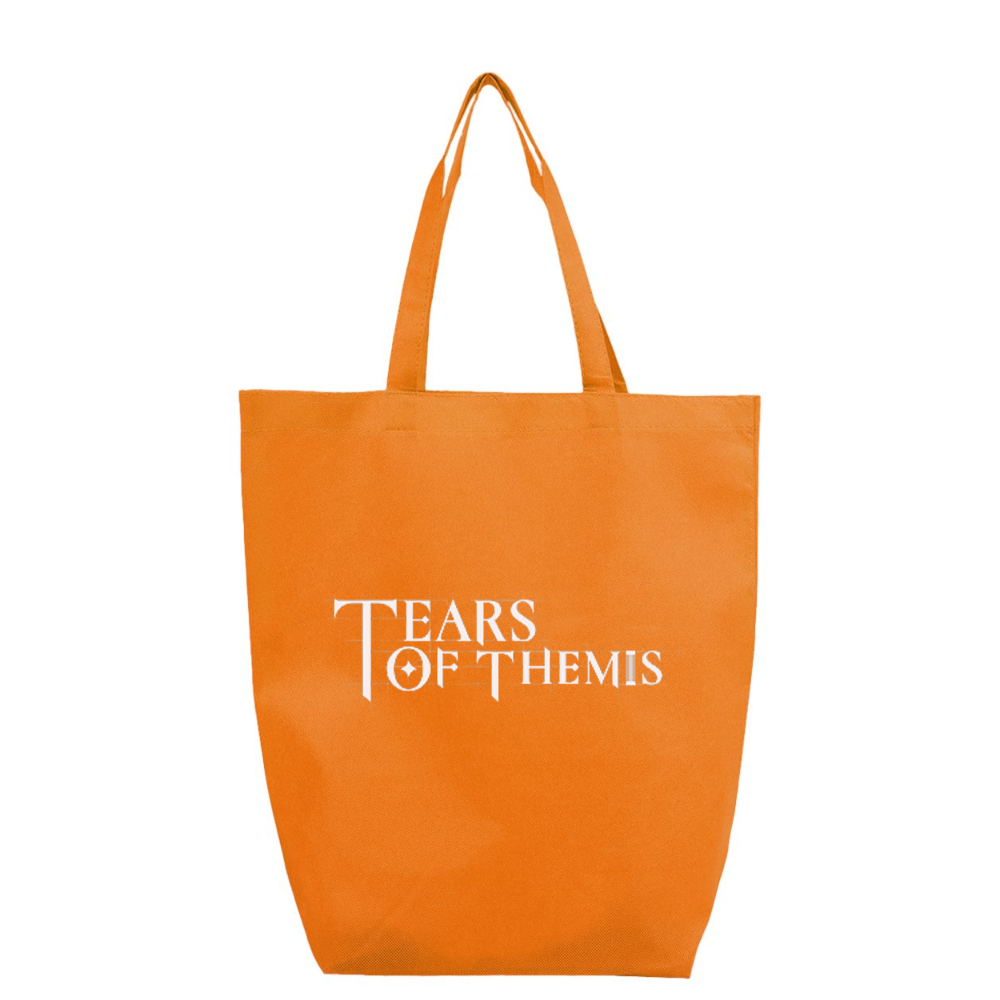 Tear Of Themis Logo Q-Tees Non-Woven Gusset Bottom Tote
