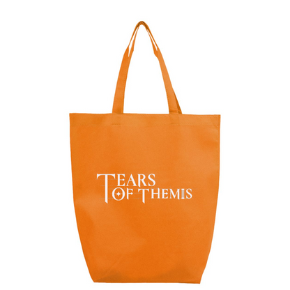Tear Of Themis Logo Q-Tees Non-Woven Gusset Bottom Tote
