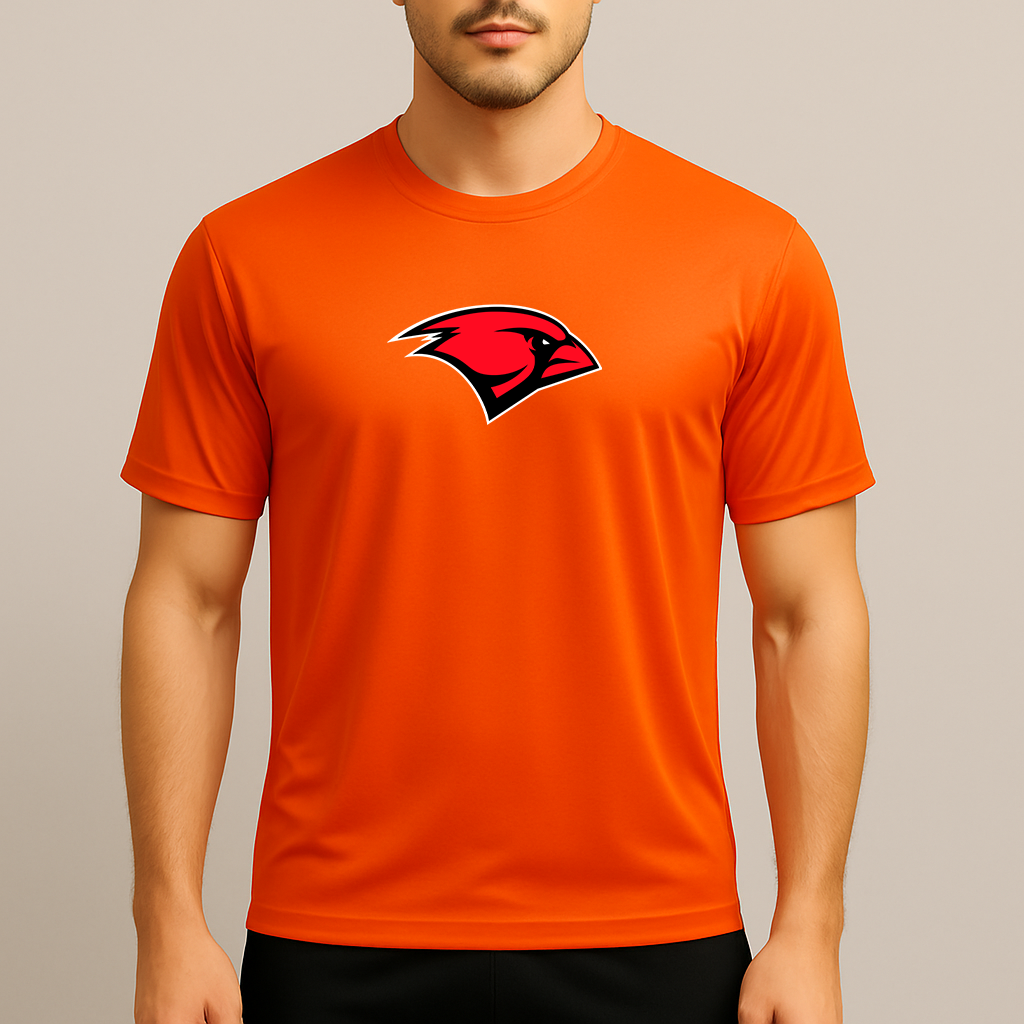 Men's Incarnate Word Cardinals Logo Polyester T-Shirt