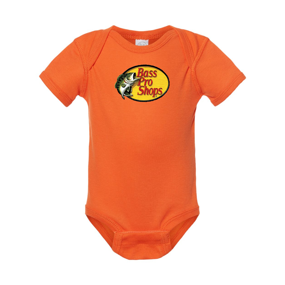 Bass Pro Shops Logo Rabbit Skins Infant Baby Rib Bodysuit