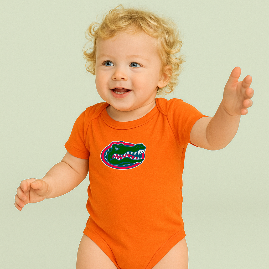 Florida Gators Logo Baby Romper Onesie