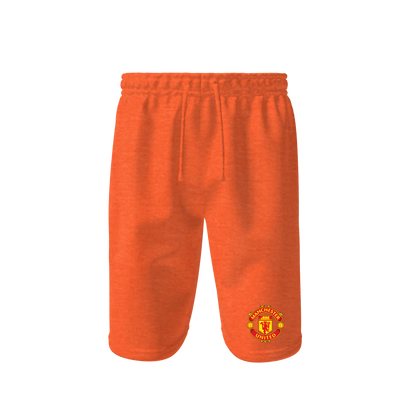 Men's Manchester United Soccer Athletic Fleece Shorts