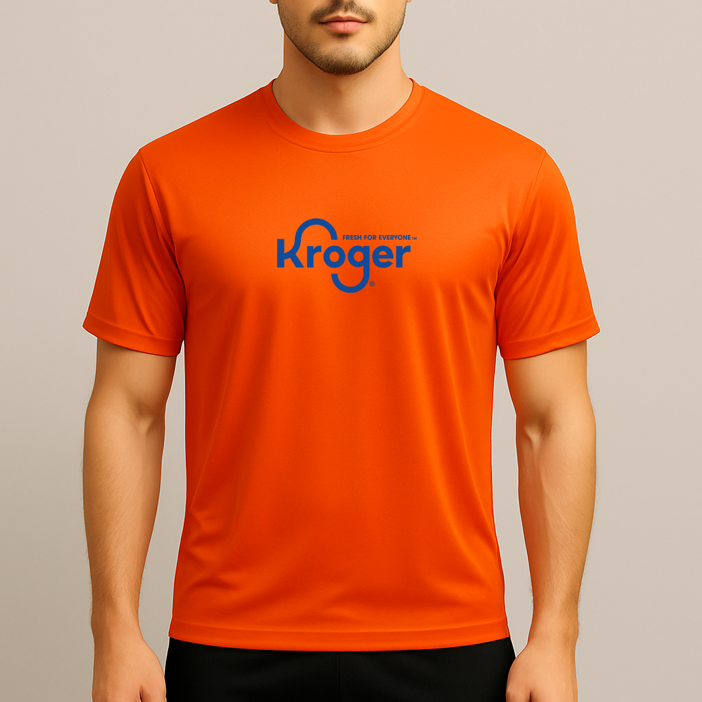 Men's Kroger Logo Polyester T-Shirt