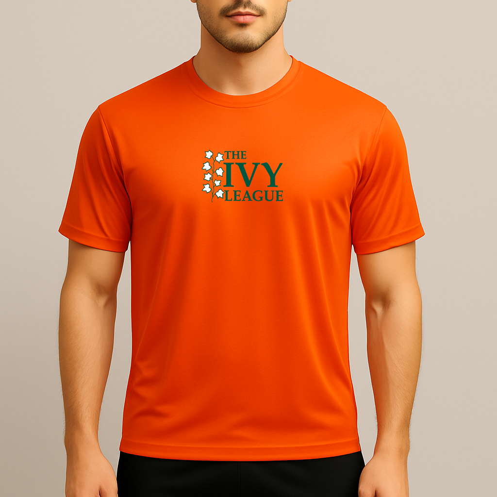 Men's Ivy League Logo Polyester T-Shirt