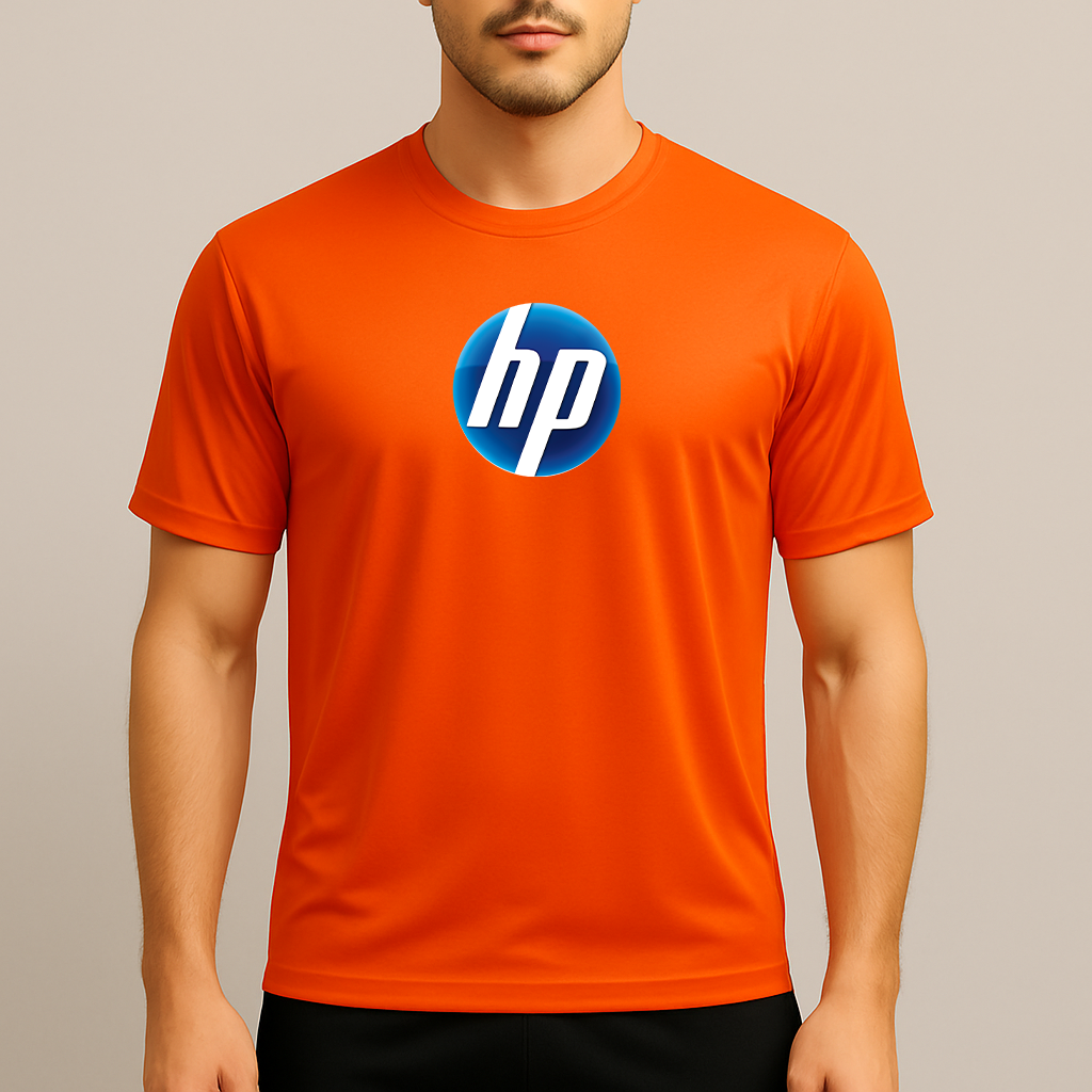 Men's HP Logo Polyester T-Shirt