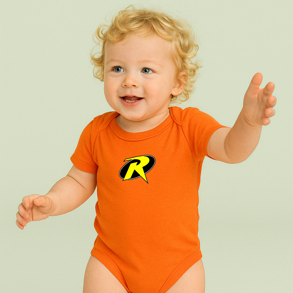 Robin DC Comics Superhero Baby Romper Onesie