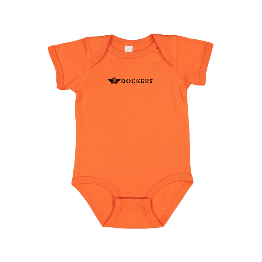 Dockers Logo Baby Romper Onesie