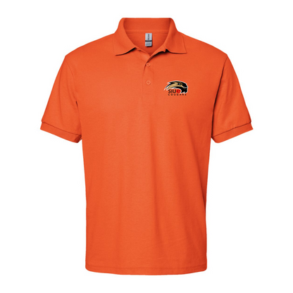Men's SIU Edwardsville Cougars Logo Gildan Dry Blend Jersey Polo