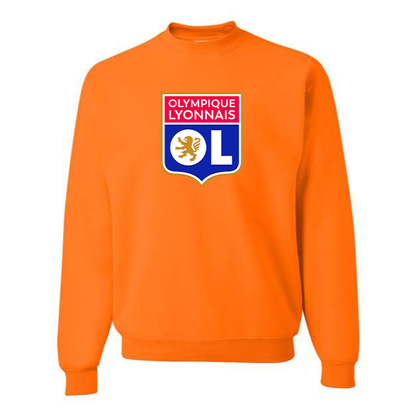 Men's Olympique Lyonnais FC Crewneck Sweatshirt