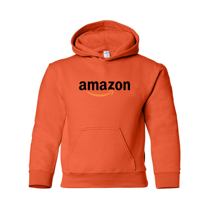 Youth Amazon Logo Gildan Heavy Blend  Hooded Sweatshirt