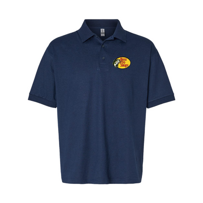Men's Bass Pro Shops Logo Gildan Dry Blend Jersey Polo
