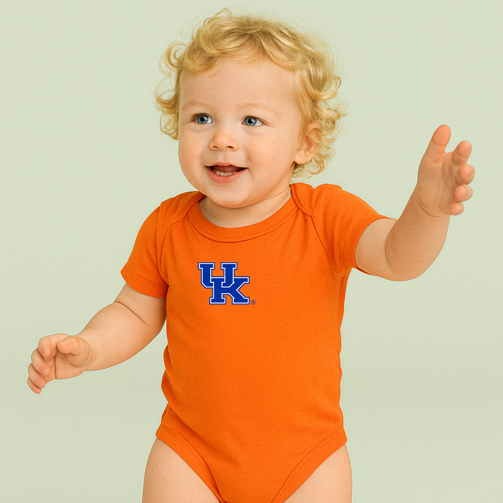 Kentucky Wildcats Logo Baby Romper Onesie