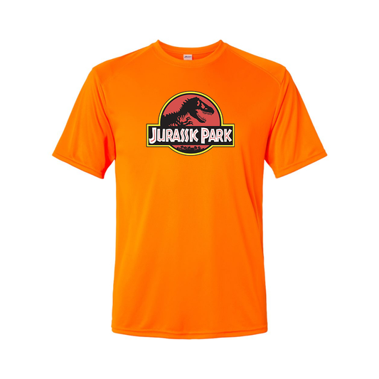 Men's Jurassic Park Movie Polyester T-Shirt
