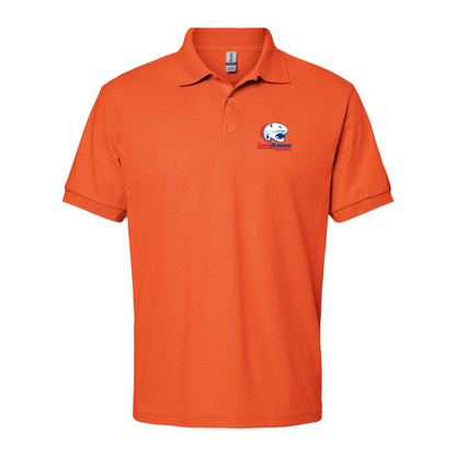 Men's South Alabama Jaguars Logo Gildan Dry Blend Jersey Polo