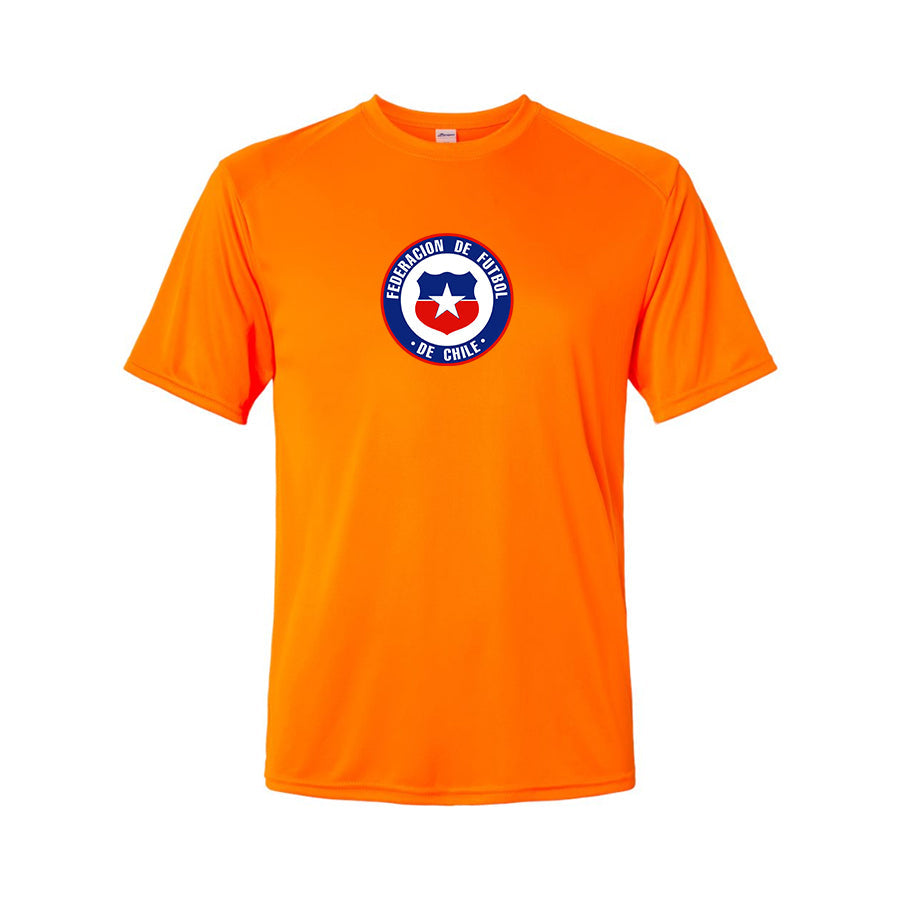 Men's Chile National Soccer Team  Performance T-Shirt