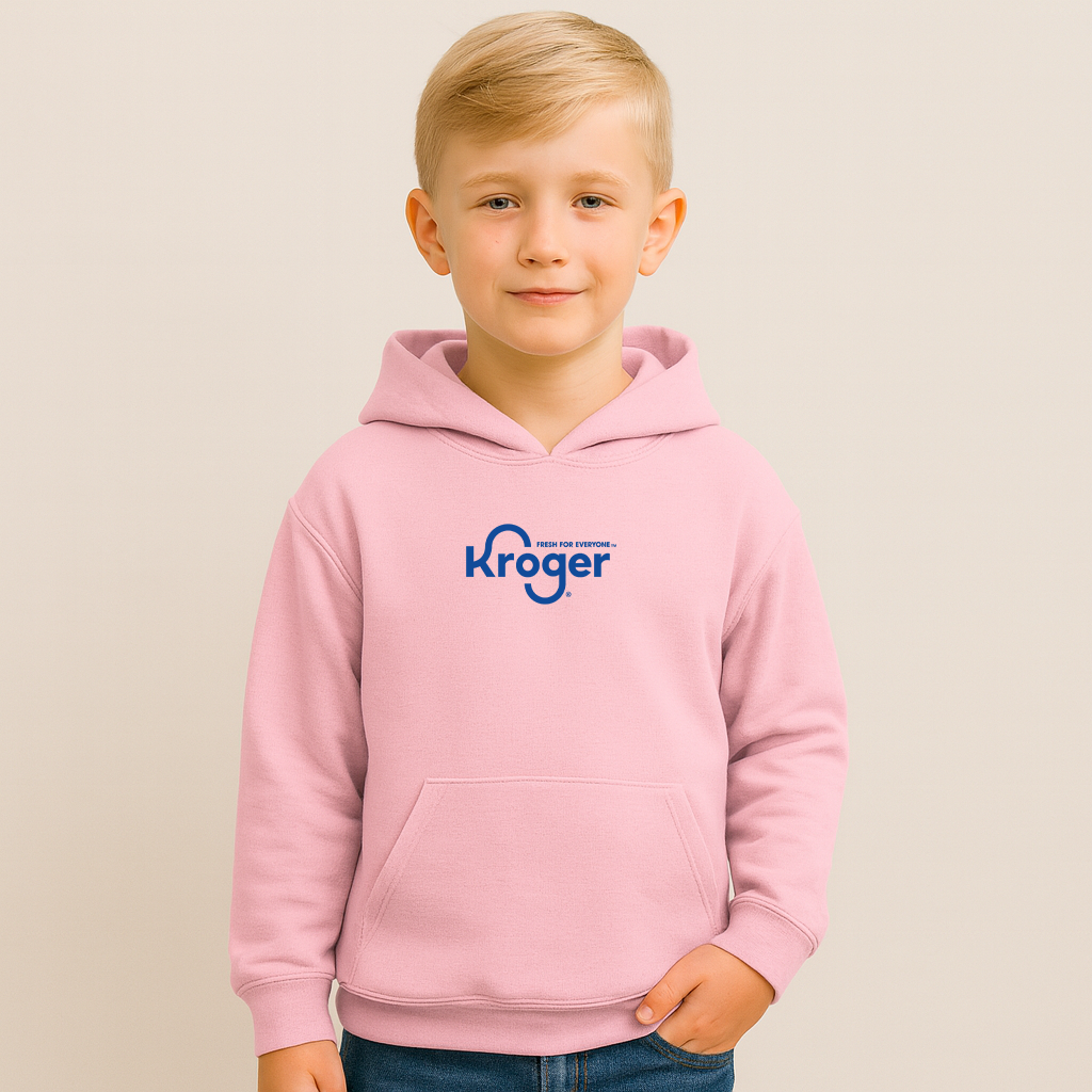 Youth Kroger Logo Pullover Hoodie