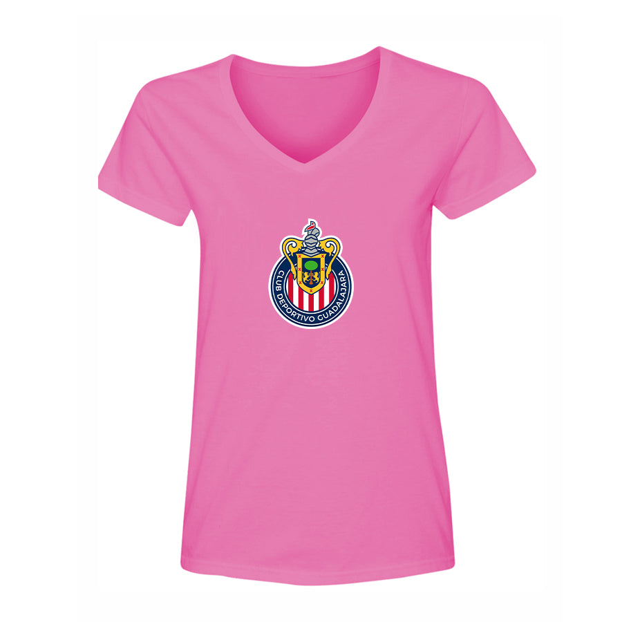 Women's Chivas Football Club V-Neck T-Shirt