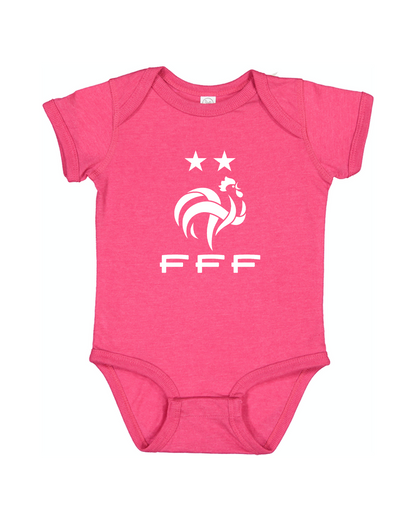 Baby France Soccer Romper Onesie