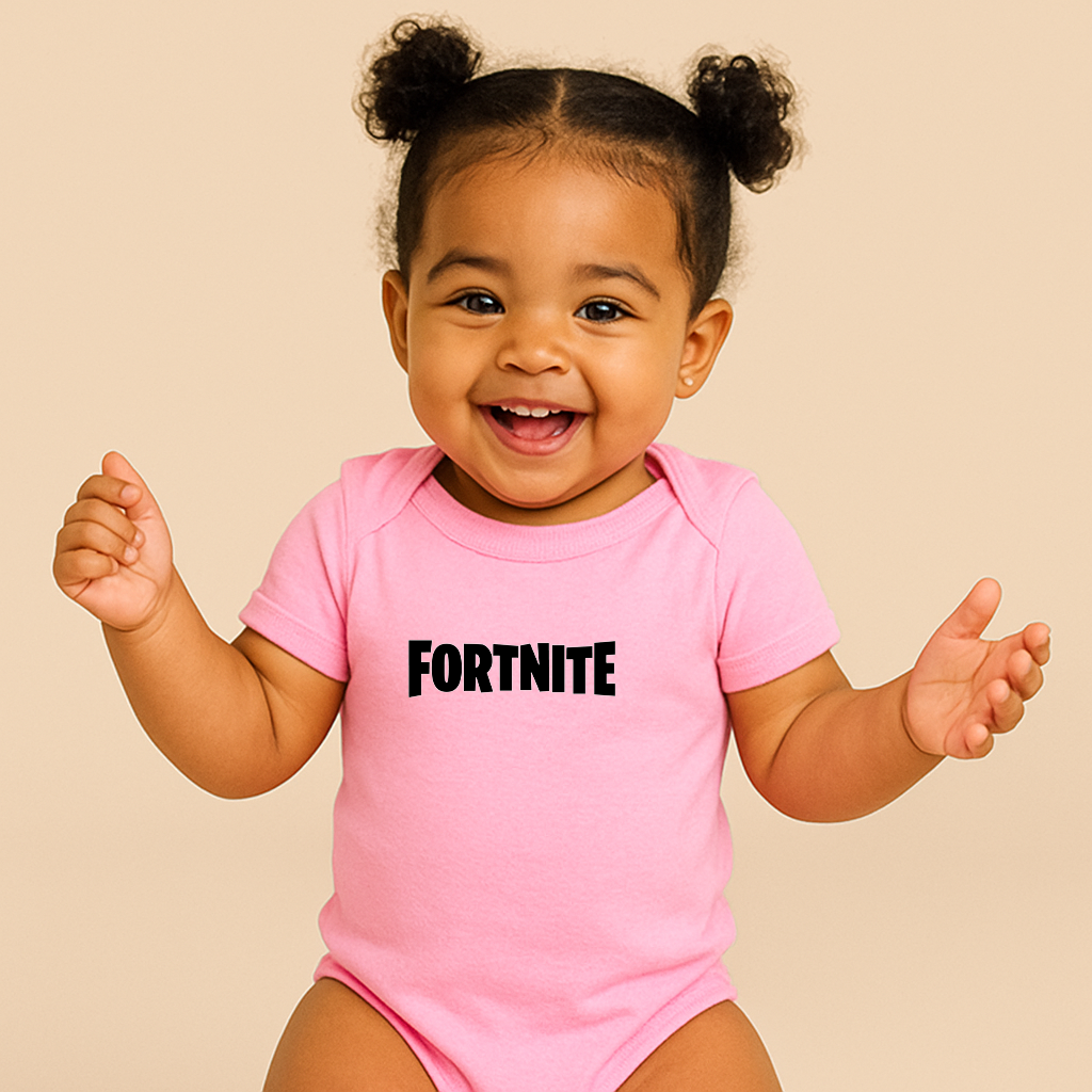 Fortnite Battle Royale Game Baby Romper Onesie