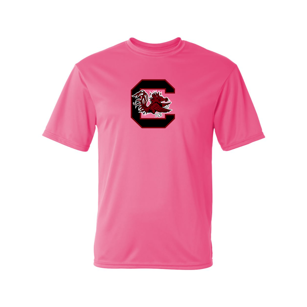 Men's South Carolina Gamecocks Logo Polyester T-Shirt