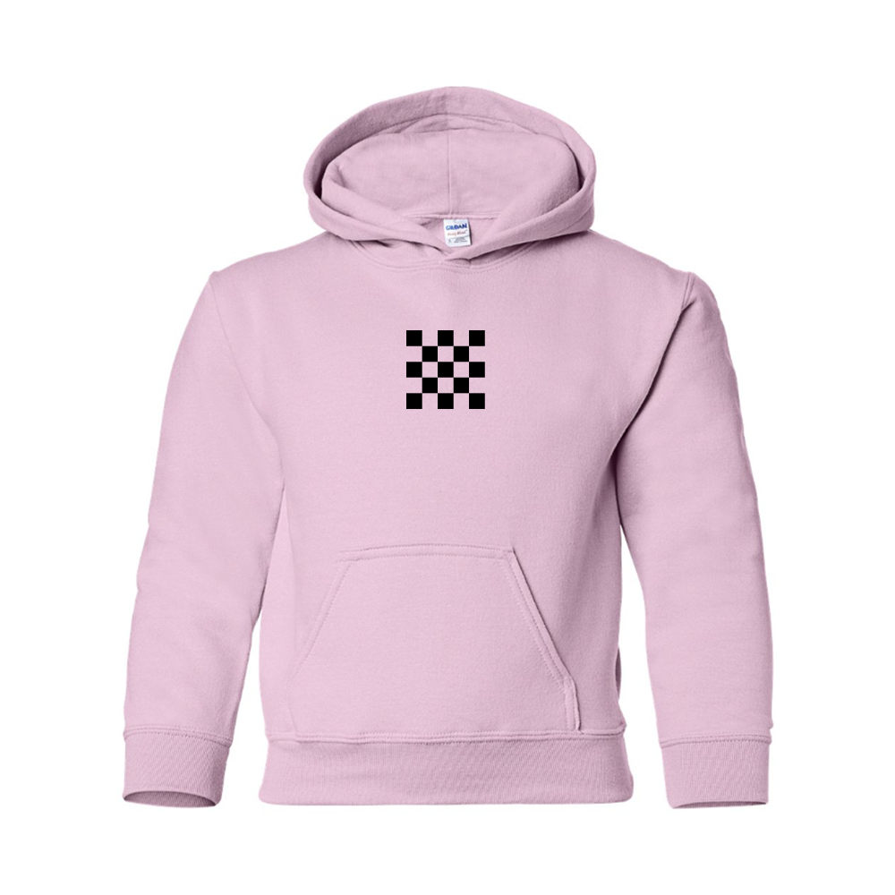 Youth Checker Motors Corporation Logo Pullover Hoodie