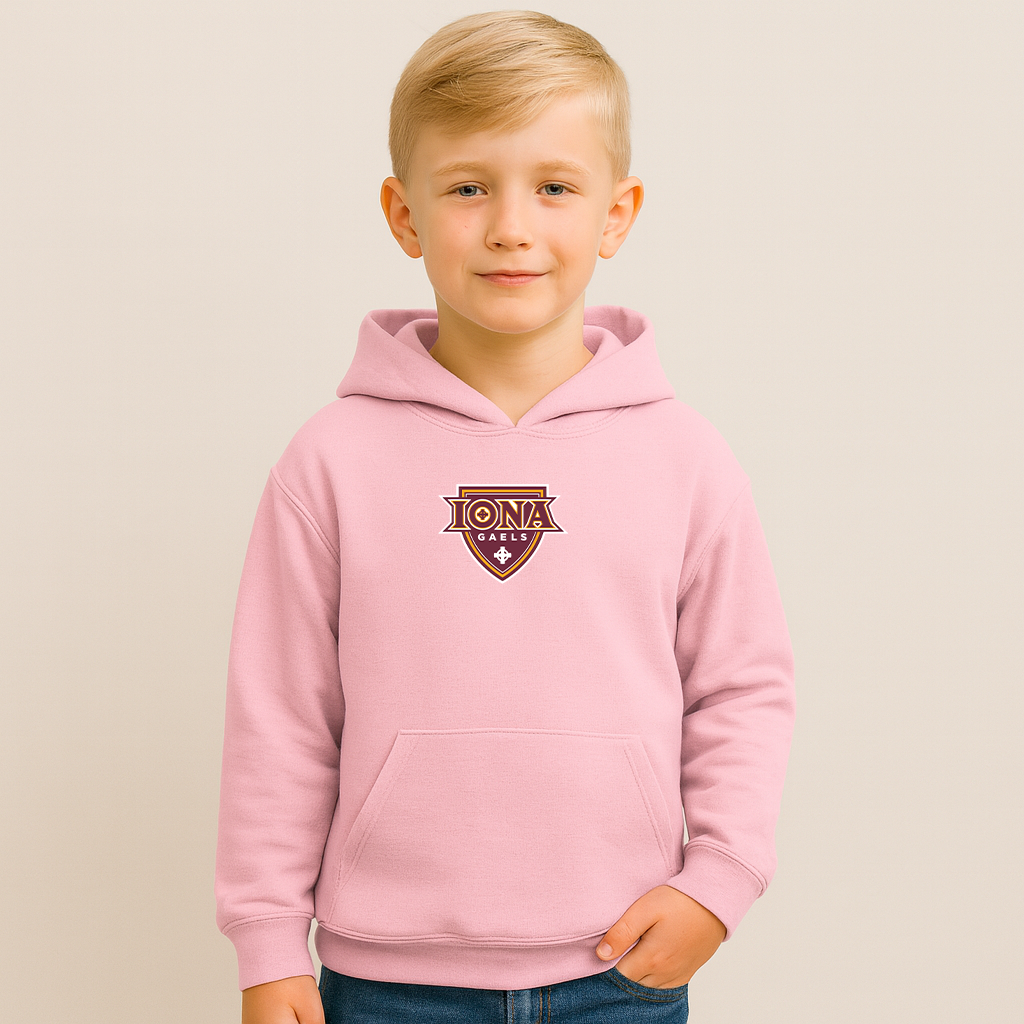 Youth Iona Gaels Logo Pullover Hoodie