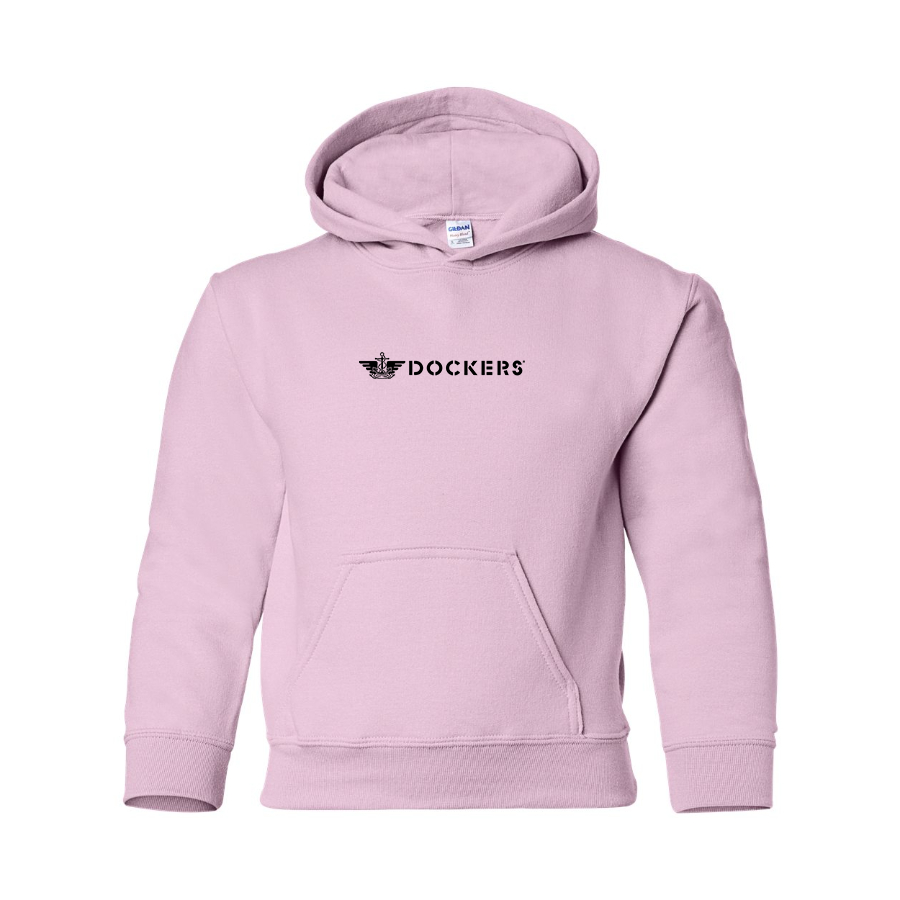 Youth Dockers Logo Pullover Hoodie