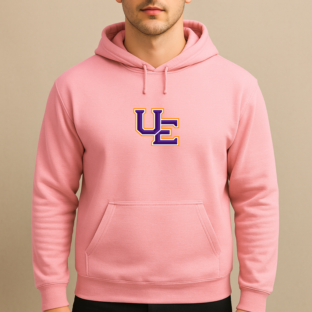 Men's Evansville Purple Aces Logo Pullover Hoodie