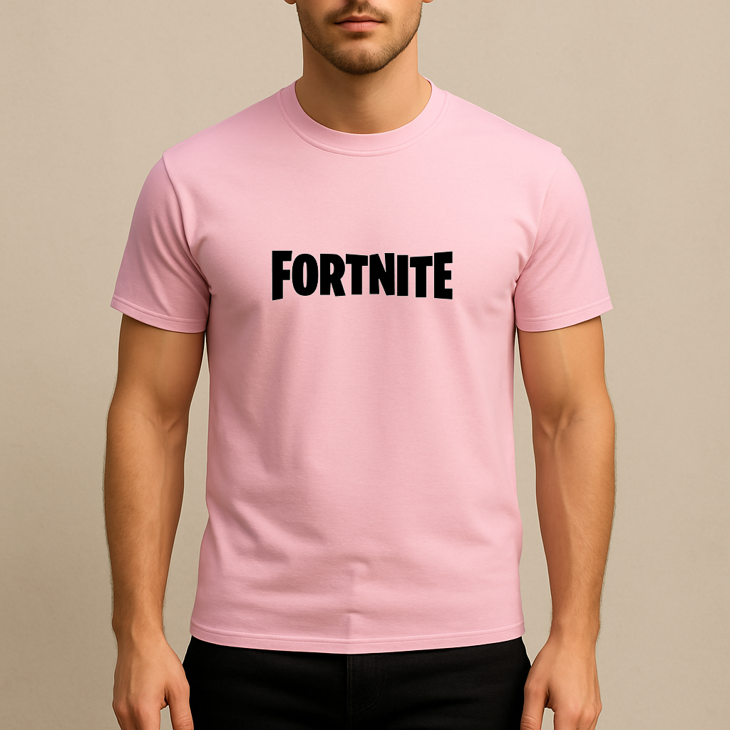 Men's Fortnite Battle Royale Game Cotton T-Shirt