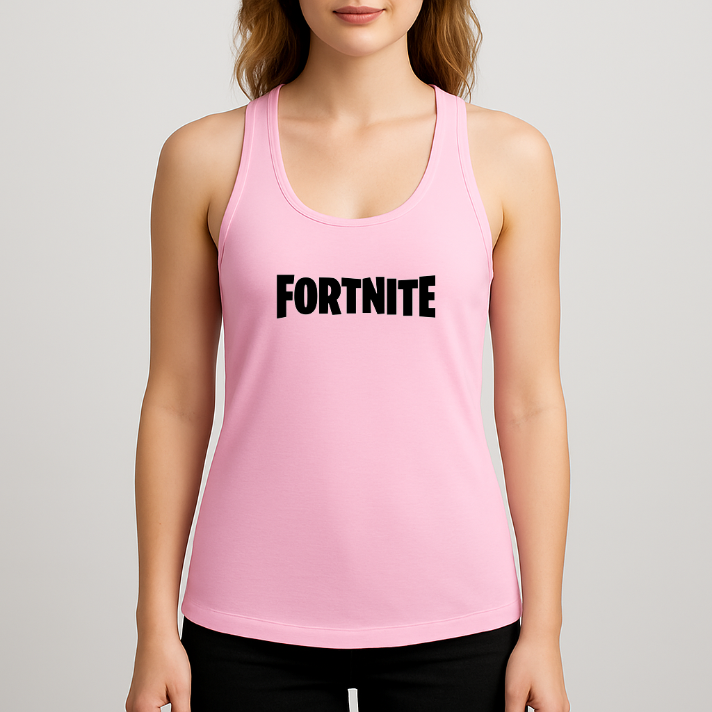Women's Fortnite Battle Royale Game Racerback Tank Top